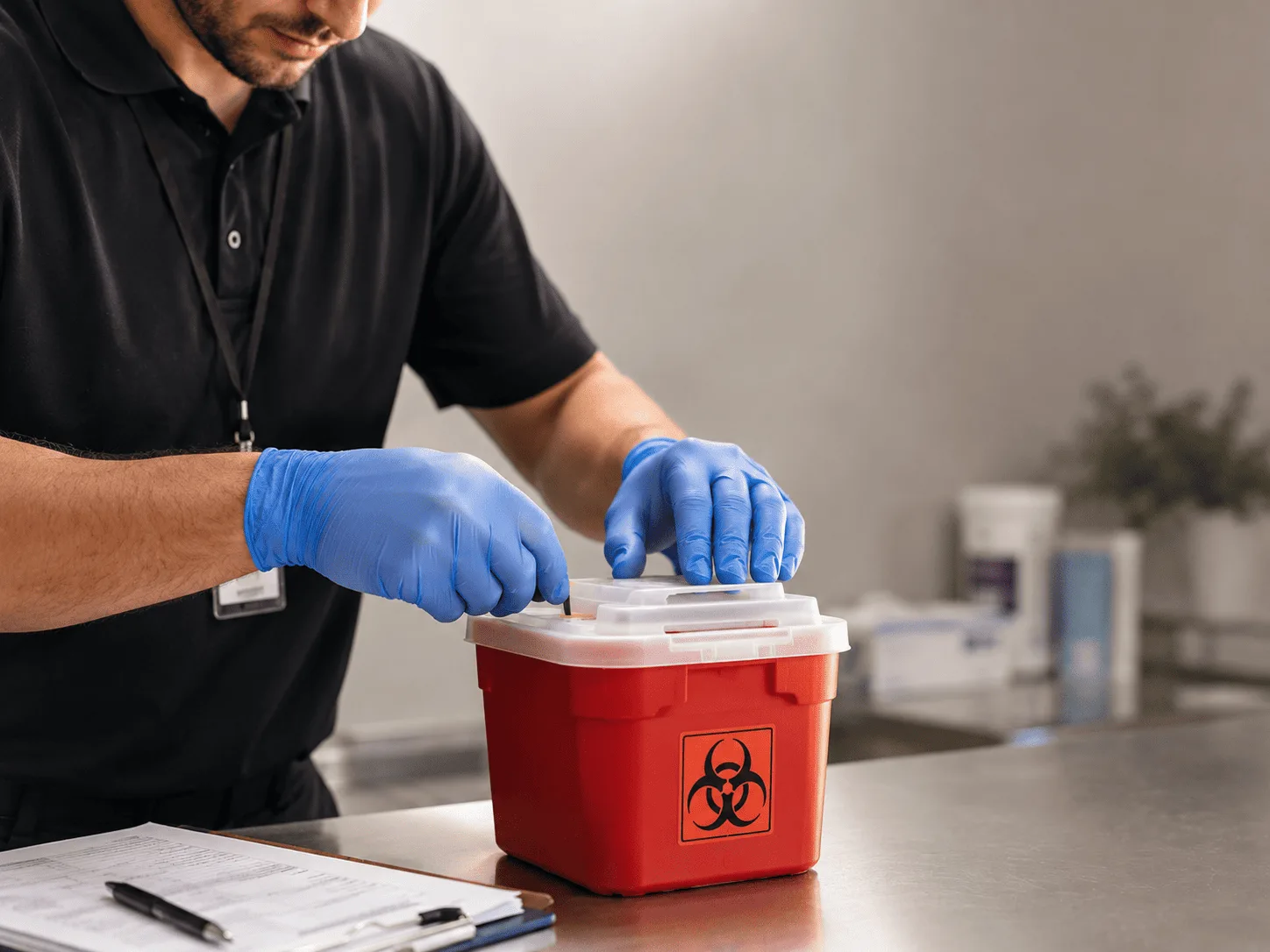 Why choose Sharps Waste Disposal in Markleville, IN